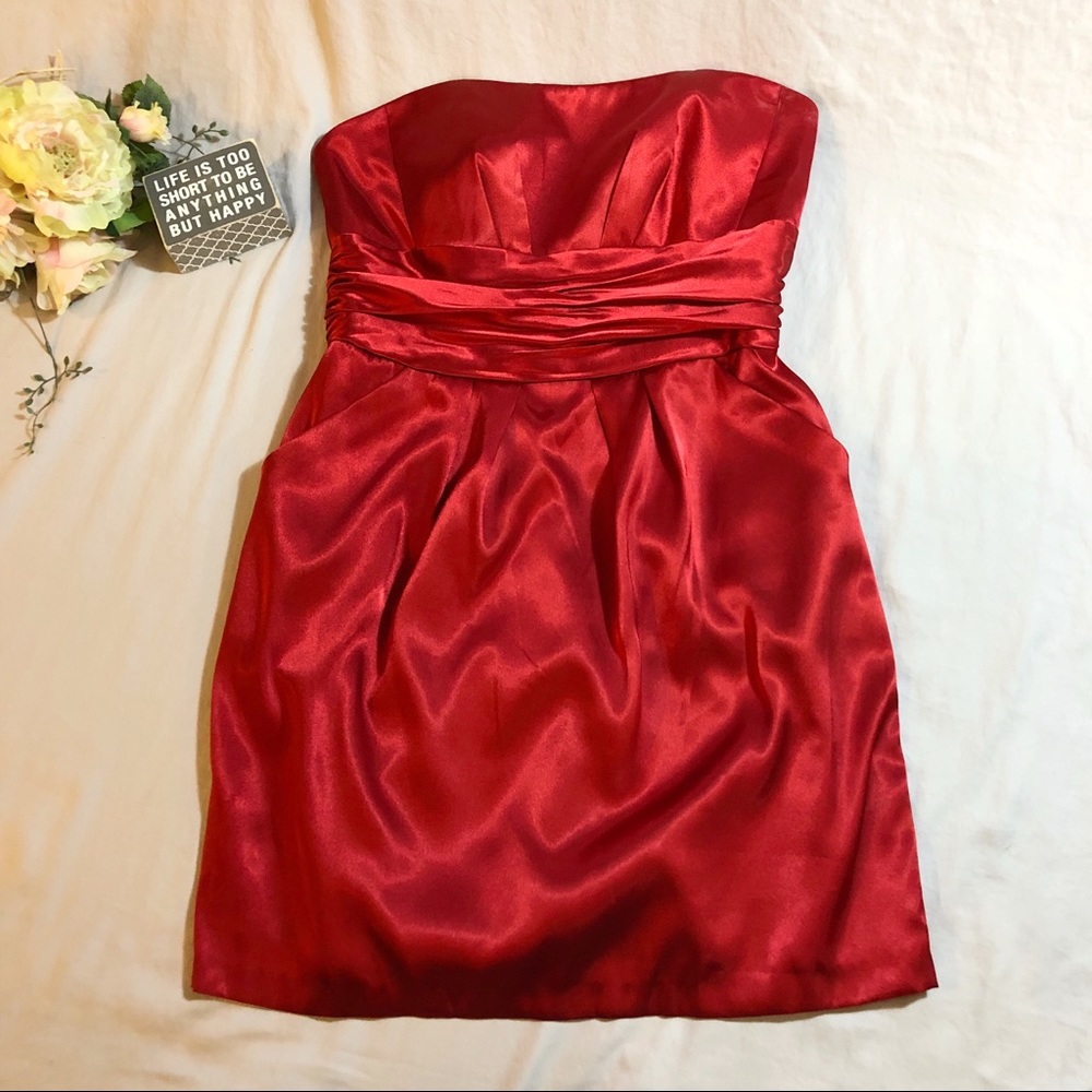 David’s Bridal Apple Bridesmaids Dress